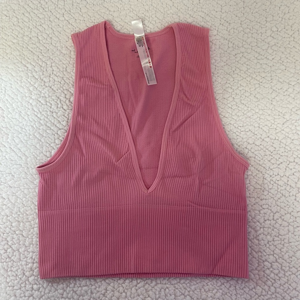 Urban Outfitters Out From Under Pink V-Tank